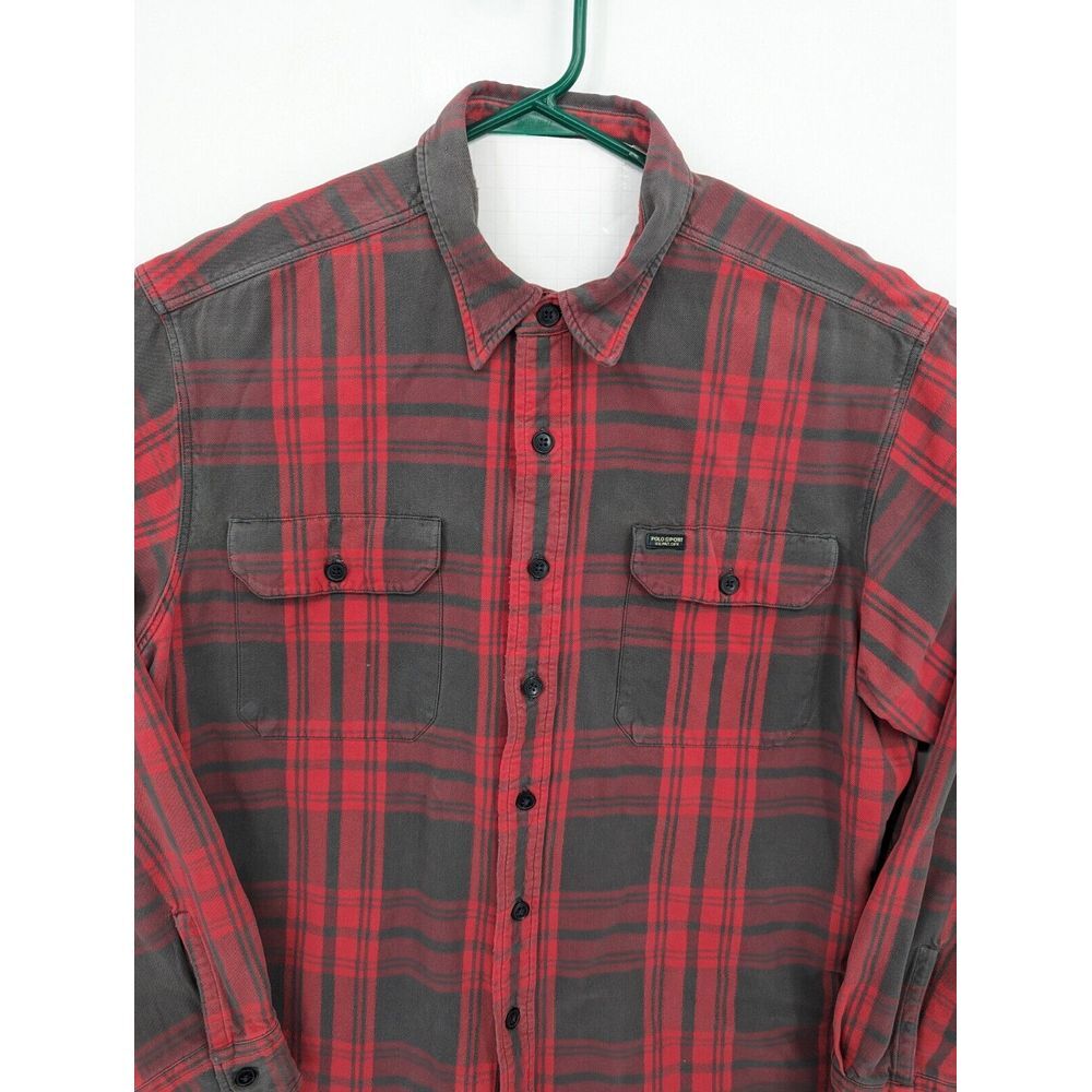 Big Mac VTG Men's Quilted Lined Plaid Flannel Jacket Shirt Medium Tall, Made USA - Picture 4 of 11